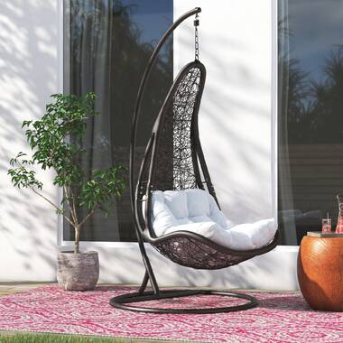 Abate outdoor patio swing best sale chair without stand modway